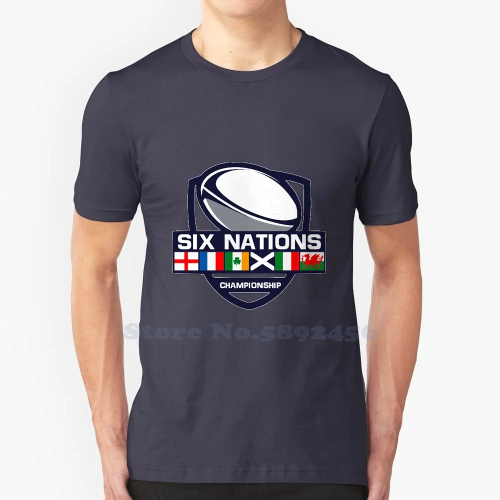 thumbnail image 1 of Sudadera con capucha de alta calidad 100 % algodón de moda de las Seis Naciones de rugby, 1 of 5