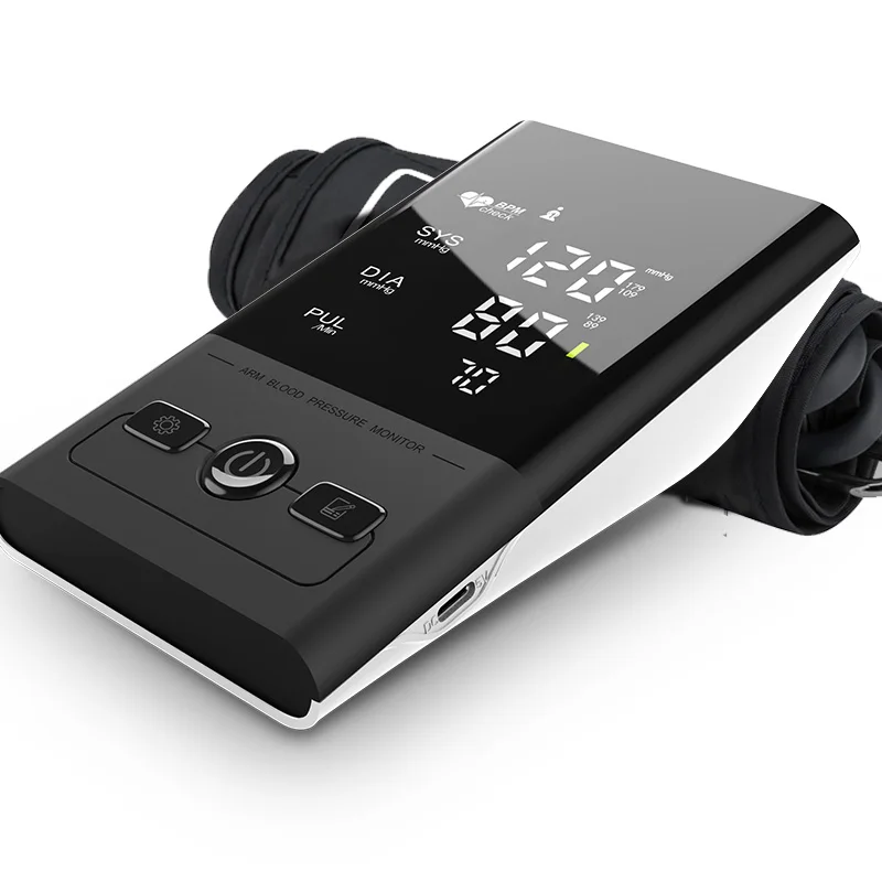 Men's And Women's Intelligent Blood Pressure Scoring Measurement Large LED Display Household Upper Arm Type Electro