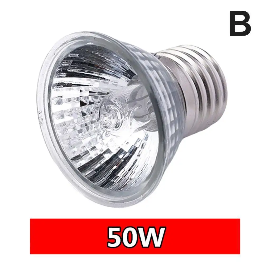 25/50/75w Uva Uvb Reptile Heating Light Bulb Snake Pet Basking Uv Bulbs Heating Light 1pcs Spectrum Full N0V6