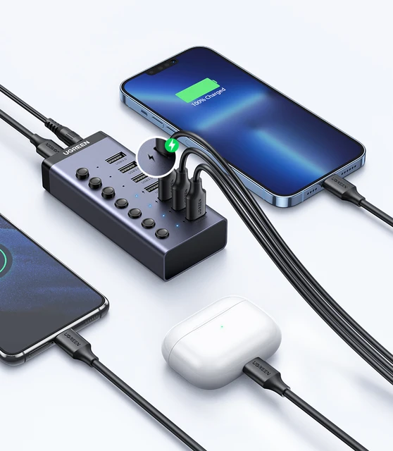 USBスプリッター 👓 USBエクステンダー 【ディーゼル】 マルチUSB