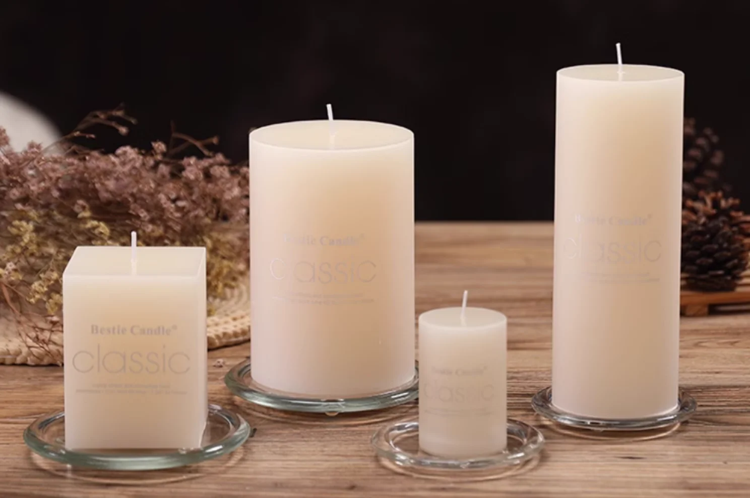 Aromatherapy Candle Gift Box Lemon Whiplash for Women's Bedroom with a Unique Premium Fragrance