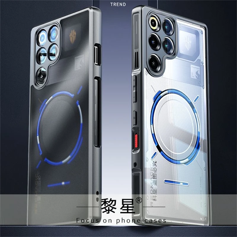 Transparent Acrylic Hard Cover | Anti-Fall Protection for Red Magic 11 Pro Plus