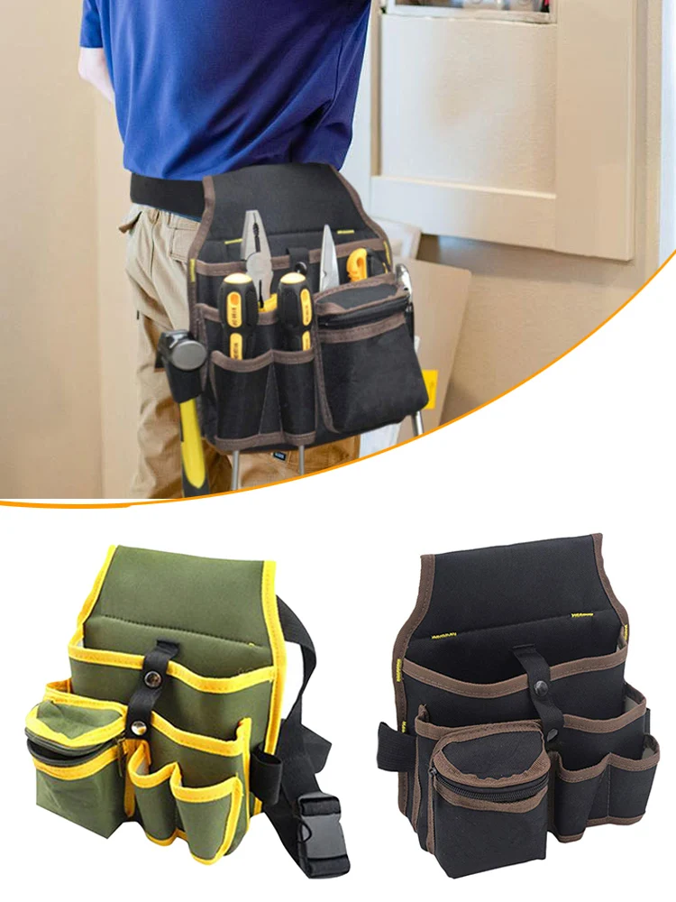 다기능 도구 보관 가방 파우치 벨트 전기 도구 키트, 드릴 허리 가방 렌치, 스크루 드라이버 하드웨어 도구 가방 정리함
