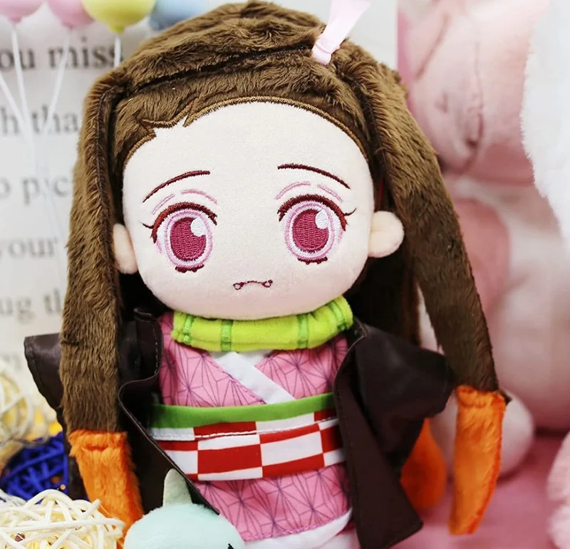 Japanese Anime Kimetsu no Yaiba Kamado Nezuko Kawaii Plushies Cosplay  Change Suit Doll Dress Up Accessories Clothing Plush Toys - AliExpress