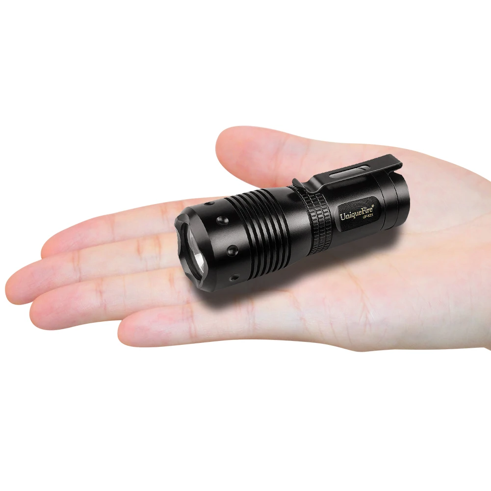 

UniqueFire K21 Mini T6 LED Flashlight 1200lm 1 3 5 Mode Portable Pocket 16340 Small Torch Rotary Switch Lamp Magnet Tail Lantern