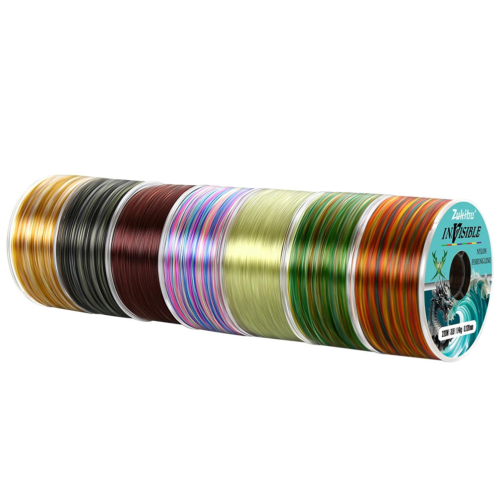ZUKIBO JIAOLONG Nylon Fishing Line 350M Super Strong Japan Monofilament with Fluorocarbon Coating Carp Sea Fishing Accessories 5