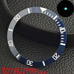 Ceramic Luminous Bezel Insert for Men's Watch - Premium Replacement Accessory (100)