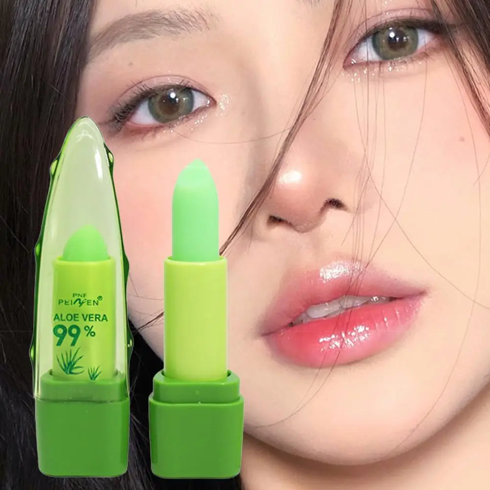 Aloe Vera Lippenstift Langanhaltender Feuchtigkeitsspendender Balsam_voghion.com