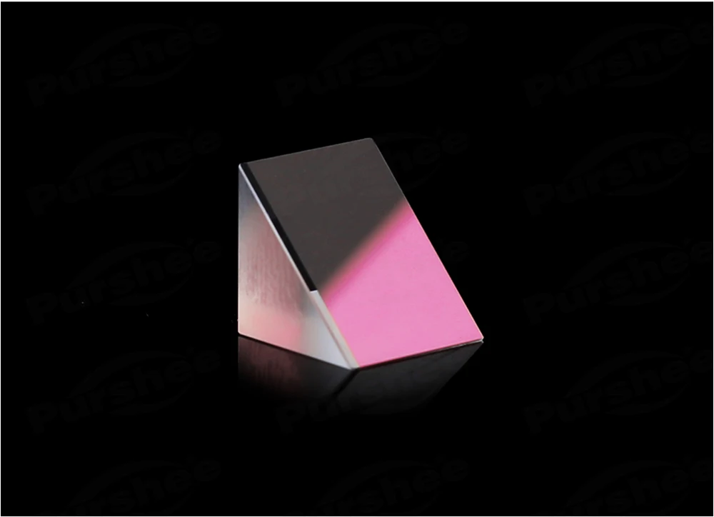 Optische glas dreieckiges prisma mit reflektieren film 5x5x5mm – Detail 3