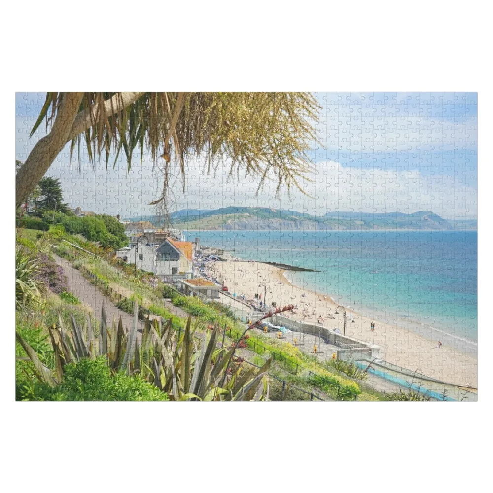 

Lyme Regis View Jigsaw Puzzle Customs With Photo Personalize Jigsaw For Kids Puzzle
