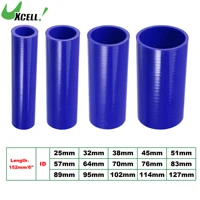 4-Ply High-Temp Silicone Reducer Hose - 152mm Length, Blue