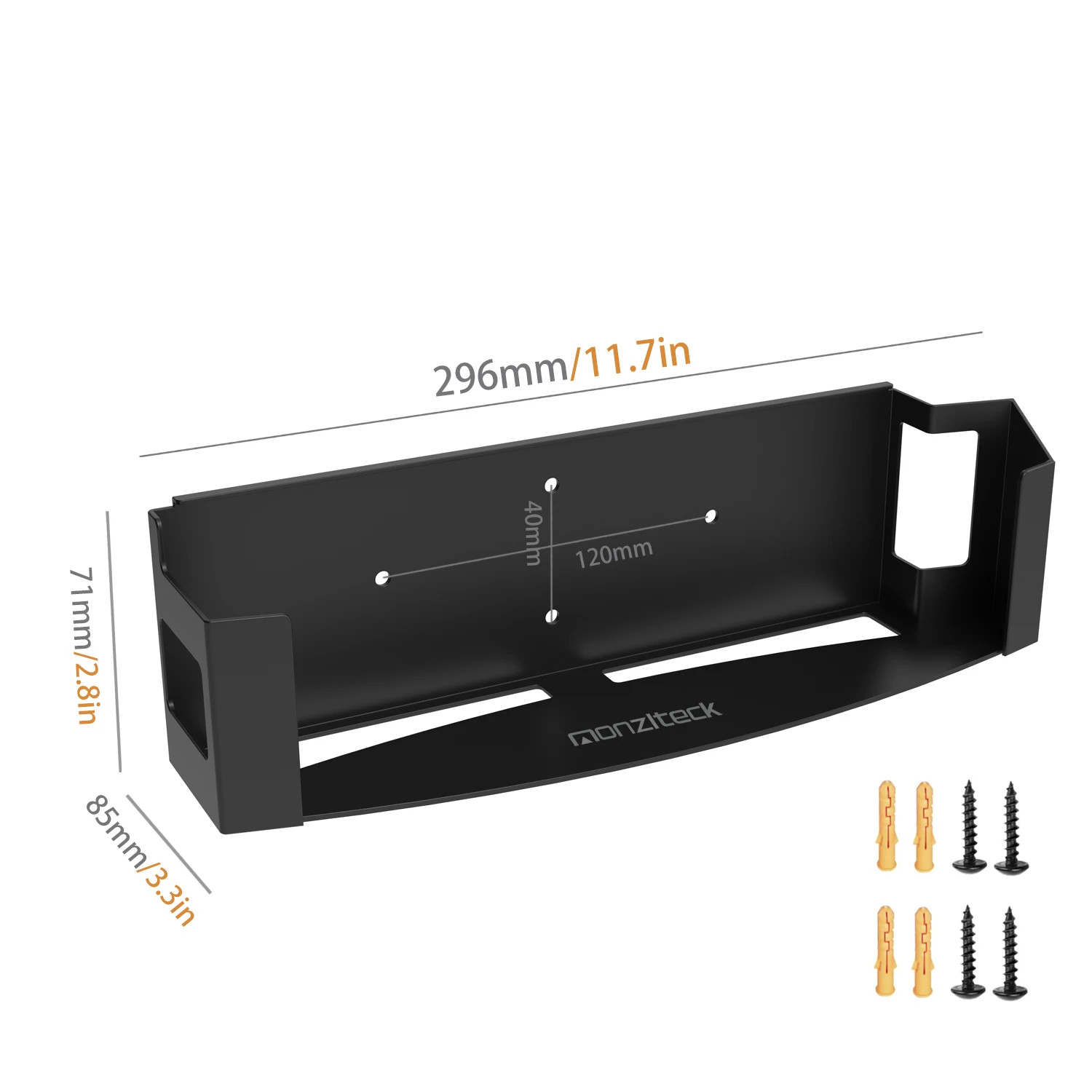 Monzlteck Wall Mount Bracket for PS3 Slim Steel AliExpress