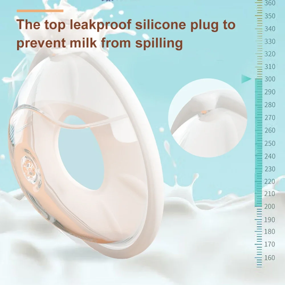 2pcs Wearable Milk Saver for Breastfeeding Manual Breastmilk Collector Silicone Breast Shell Milk Catcher 2