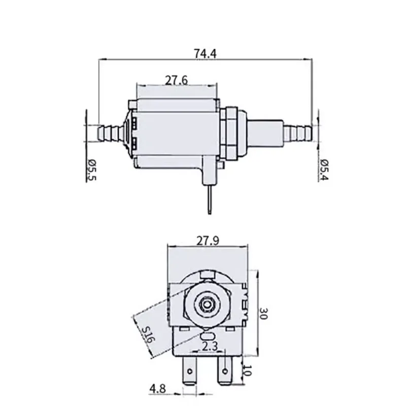 뚜러뻥 JYPS-2 물 흡입 펌프, 필립스 전기 다리미, 행잉 머신, 스팀 걸레, 9W, 50Hz, AC 220V