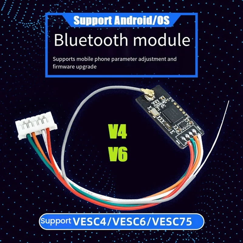 2.4G Wireless Bluetooth Module V4 For VESC&VESC Tool Electric Skateboard Durable Easy Install