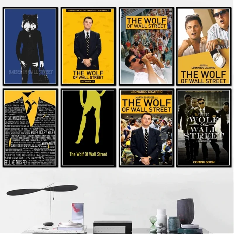 Leonardo Dicaprio The Wolf Of Wall Street Poster