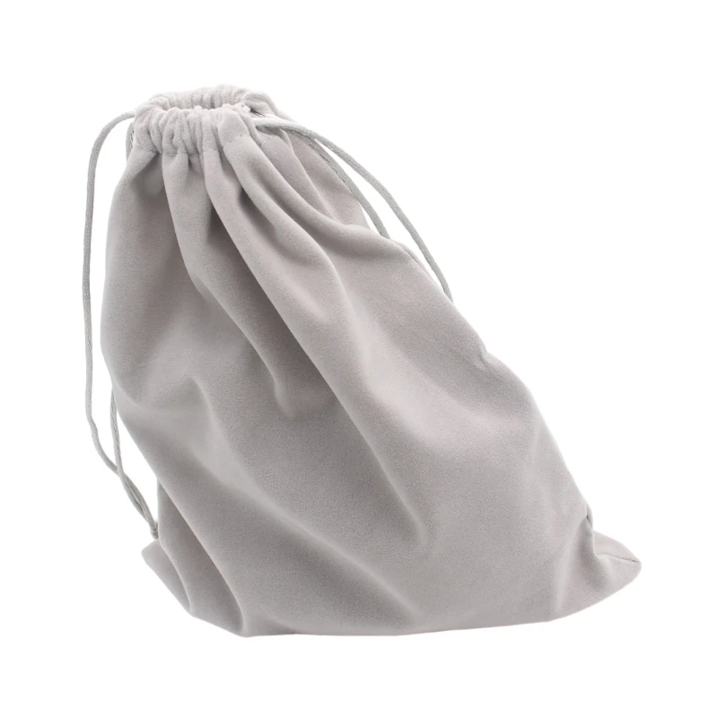 Portable Earphone Protective Pouch with Drawstring Closure