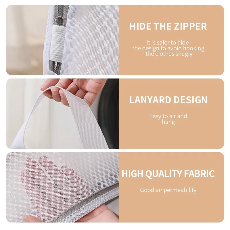 Enhanced Reusable Mesh Laundry Care Bag