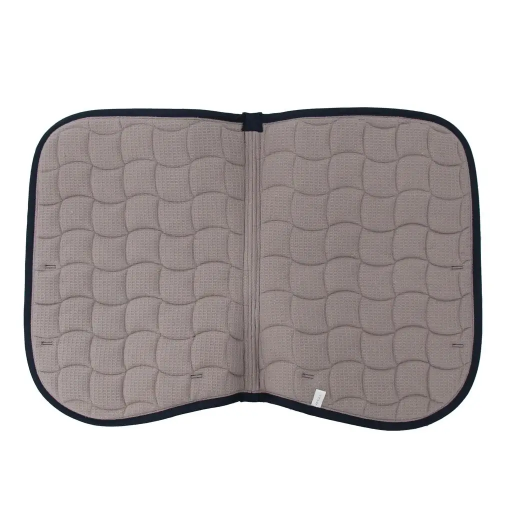 English All Purpose Quilted Saddle Pad, Equestrian Saddle Pad for Horses Ponies
