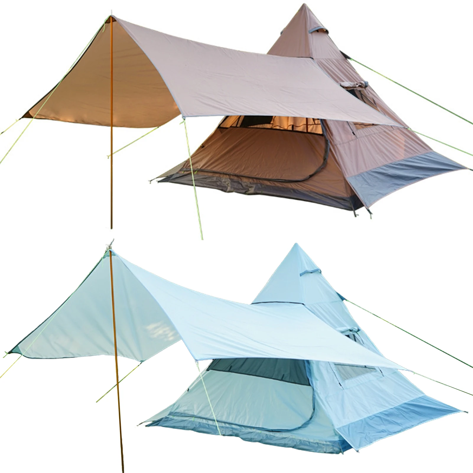 WALF WALKER 4〜5人用テント ティピーテント ☆送料無料 WOLF WALKER 5-