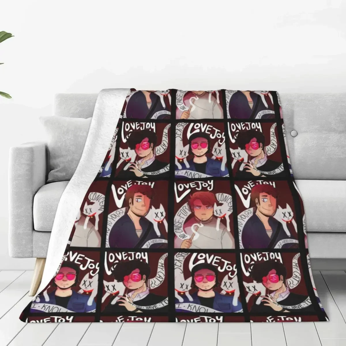 

Lovejoy Band Are You Alright Blankets Fuzzy Throw Blanket Summer Air Conditioning Portable Ultra-Soft Warm Bedspreads
