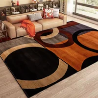 Nordic Abstract Carpet for Living Room Modern Geometry Sofa Coffee Table Non-slip Floor Mat Home Bedroom Decor Bedside Soft Rugs 1