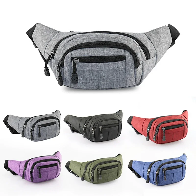 Hip Belly Banana Bum Chest Belt for Men Women Waist Bag Male Female Fanny Pack Pouch Murse Purse Kidney Row Wallet