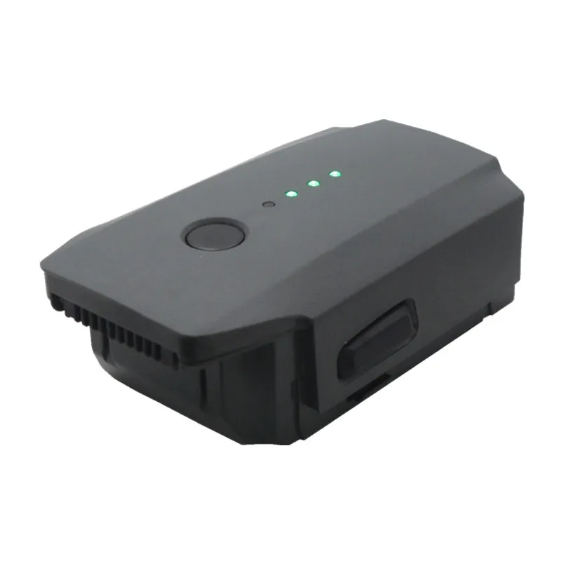 Côté de la batterie haute capacité pour DJI Mavic Pro montrant les connecteurs
