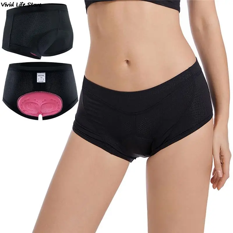 Women Cycling Shorts Bicycle Comfortable Underwear Compression Tights