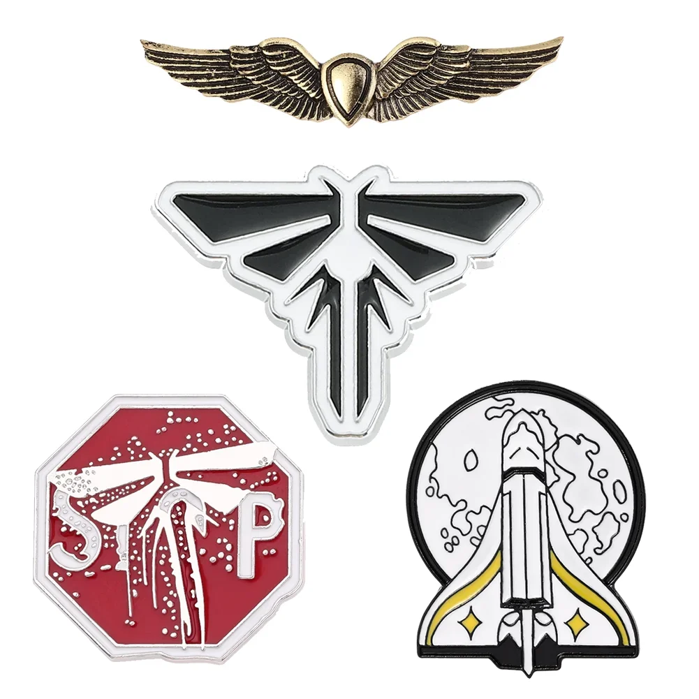 Spille The Last Of Us 2 Con Razzi E Ali - 55 Mm In Metallo - Per Cosplay E Collezionismo - Foto 7