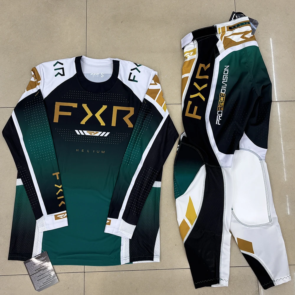 2025 MX 저지 및 팬츠 오토바이 의류 오프로드 오토바이 의류 통기성 콤보 슈트 사이즈 S-XXL