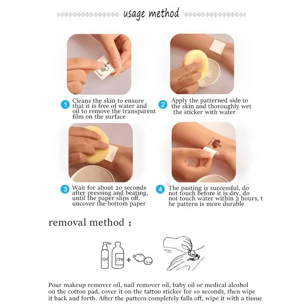 20pcs/set Cartoon Kpop Demon Hunters Temporary Tattoo Sticker Rumi Cute Waterproof Tattoo For Funny Party Gift 2