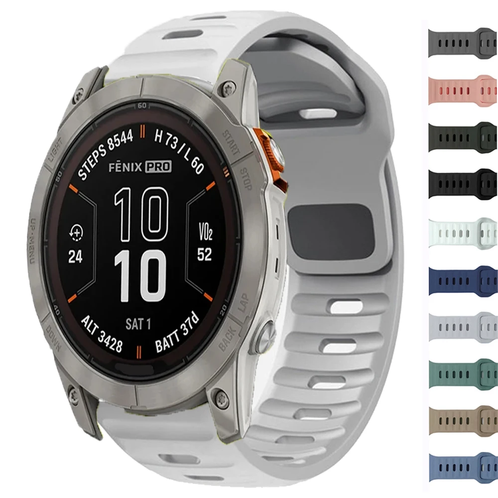 Versatile Silicone Sports Strap - Soft, Durable Band