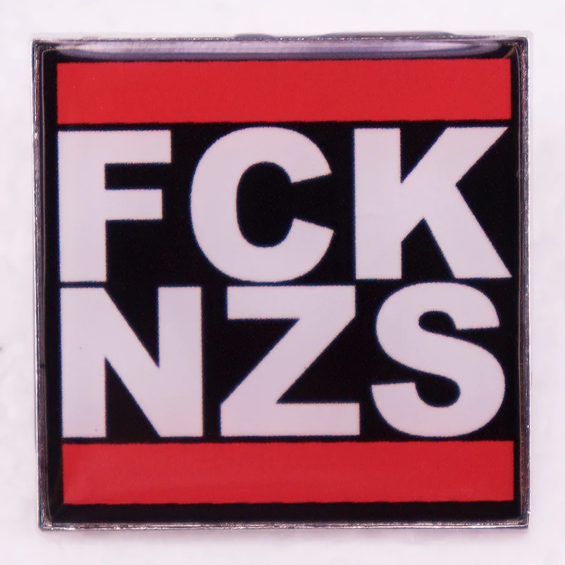 Enamel Pin AntiFa Brooch Jewelry Backpack Decorate