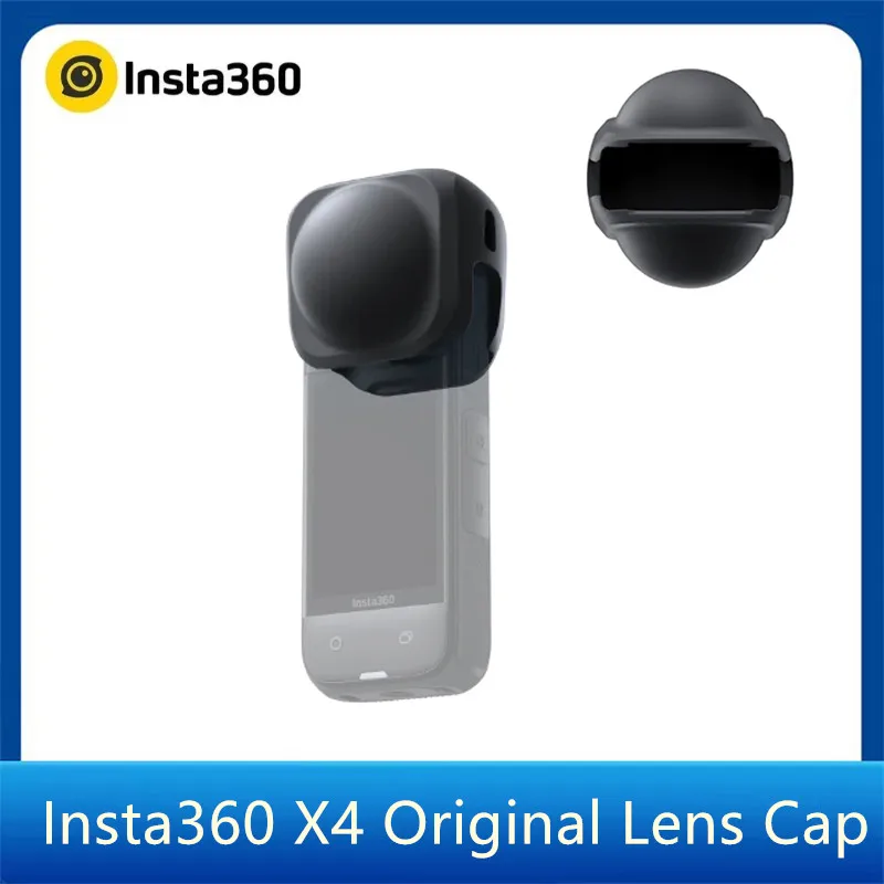 Insta360 X4 렌즈 캡, Insta360  액세서리, 경량 실리콘 캡, Insta 360 사용하기 쉬움
