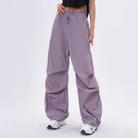 Xpqbb Y2K Parachute Pants Women Harajuku Streetwear Wide Leg Baggy Sweatpants Female Vintage Hip Hop Joggers Cargo Trousers - Image 2
