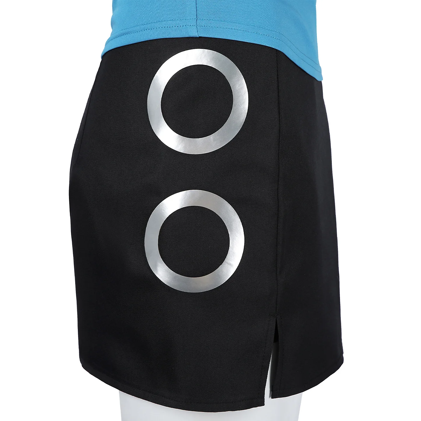 One Piece Nami Summer Blue Crop Top and Skirt Cosplay Costume