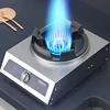 40KW Liquefied Gas Stove Furious Fire Stove Single Stove Stir-frying High Pressure Stove Stainless Steel Desktop Gas Cooker 5