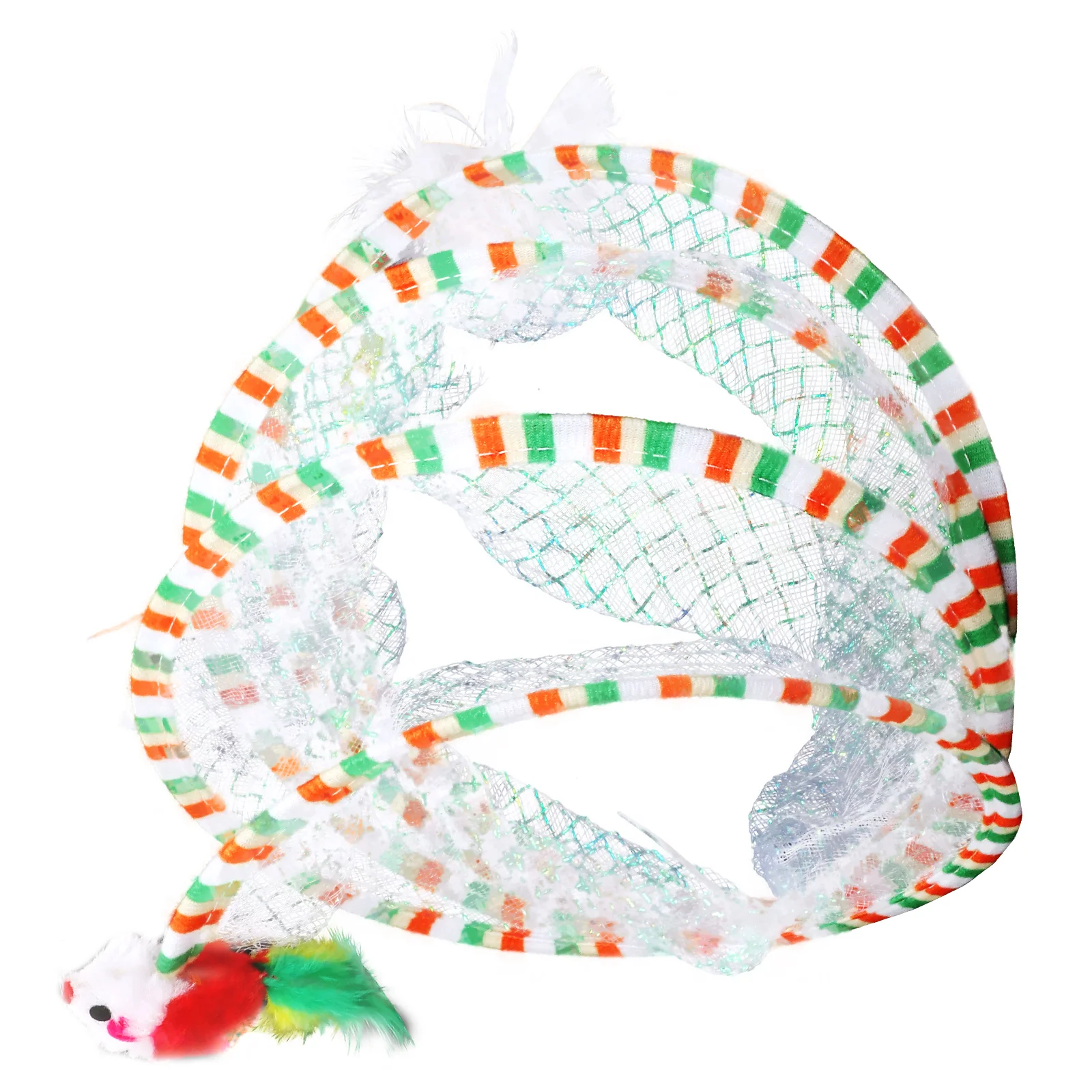 

Self-Happy Kitten Toy Cat Tunnel Toy Home Cat Tunnel Playing Toy Cat Plaything