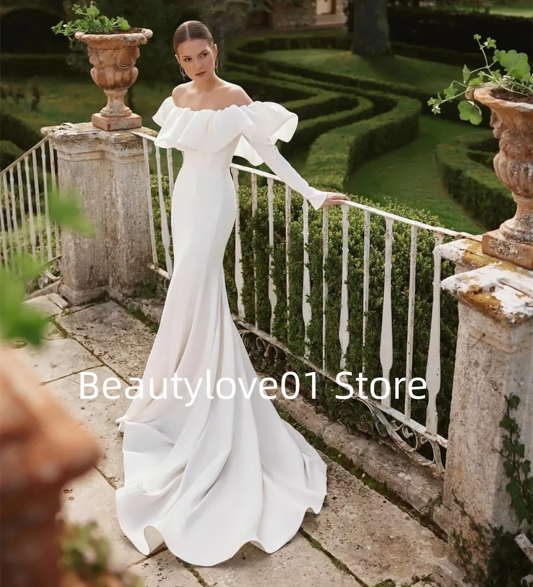 

2024 New Women's Satin Evening Dress One Shoulder Italian Noodle Zipper Elegant Mermaid Slim Fit Bag Tail Ball Dress Formal Gown