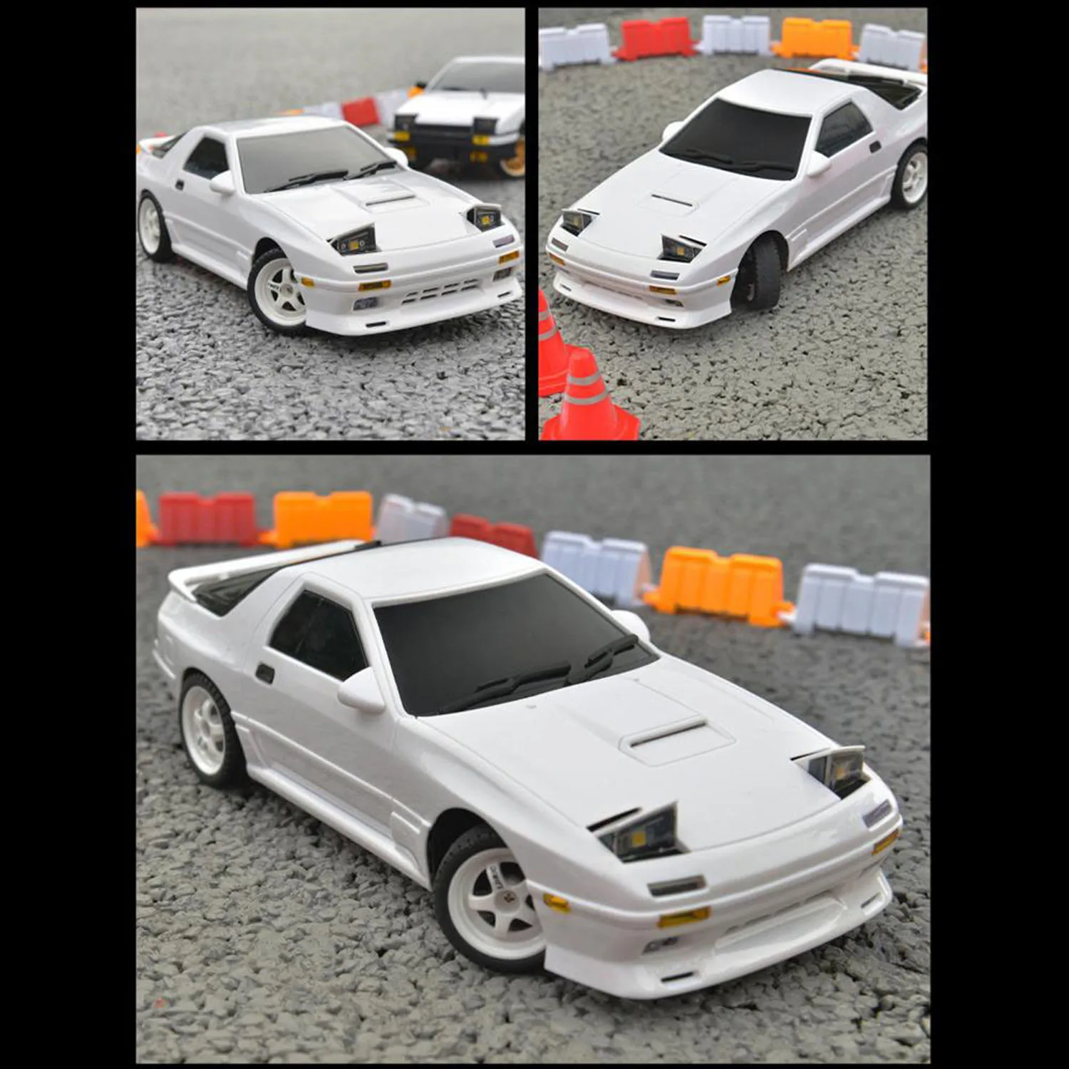 Toys 1/18 Mini LDRC RX7 LD1802 RC Racing Car RWD Gyroscope Wireless Control TOUCAN Electric Drift Vehicles Model for Boys Gifts 6