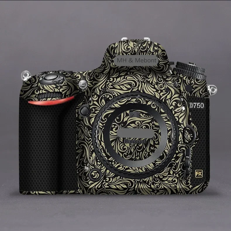 Nikon D750 데칼 스킨 카메라 비닐 랩 안티 스크래치 보호 필름 보호 코트 용 맞춤형 스티커