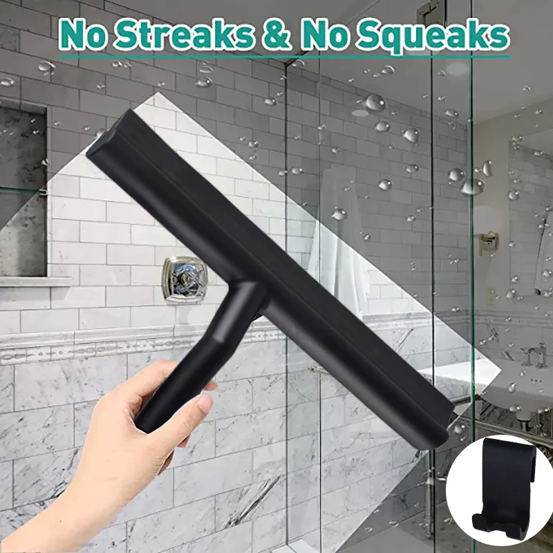 

Очиститель окон, щетка для душа и стеклянной двери, с ручкой