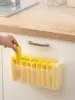 WORTHBUY Multifunctional Plastic Storage Rack Holder Punch Free Wall-Mounte Storage Organization Kitchen Cabinet Storage Box 4