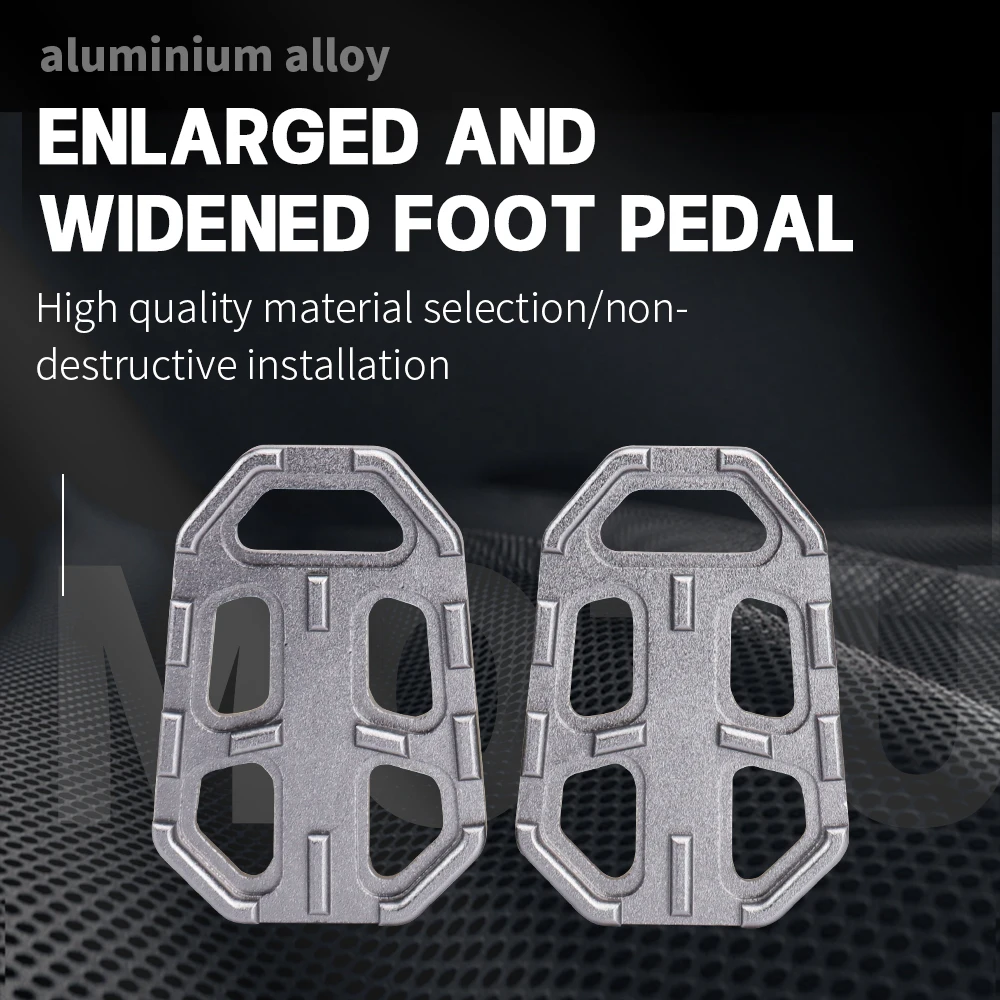 Motorcycle Footrests Billet Foot Peg Widen Footrest Pad Extension for BMW R1200GS LC G310R G310GS F750GS F850GS R NINE T R9T S1000XR