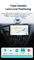 AURAAI 2K Écran GPS Android pour voiture, CarPlay sans fil pour FORD FIESTA 1995-2001 FOCUS 1998-2004, lecteur vidéo multimédia, caméra ADAS 360, navigation stéréo, unité principale vocale AI 7870, 2DIN, 4G Wifi 7
