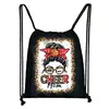 Cheerleading Girls Backpack for Teenager Girls Shoulder Bags for Travel Birthday Party Bag Cheerleader Women Drawstring Bags 3