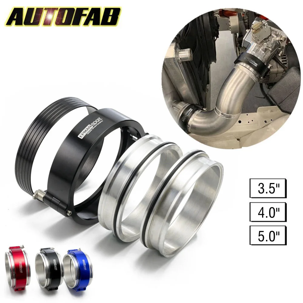 AUTOFABExhaustVbandClampQuickReleaseHDClampAluminiumFor354