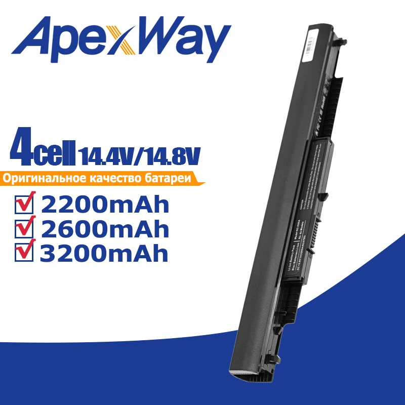 Apexway Hs04 Hs03 Laptop Battery For Hp 240 245 250 255 G4 Hstnn-Lb6U Hstnn-Lb6V Hstnn-Pb6S 807611-831 807957-001