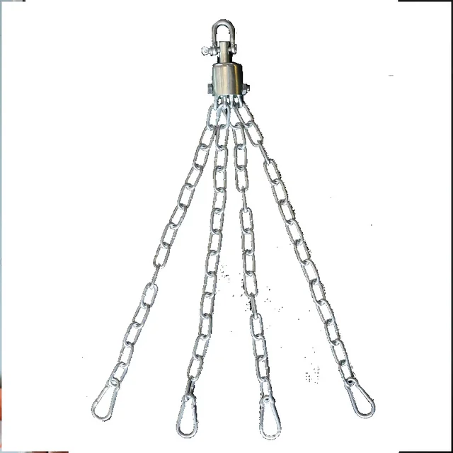 Heavy Duty Punching Bag Swivel Chains Wall Mount Sandbag Steel Hanger